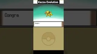 Kazza Evolution #pokemon #pokemonplatinum #pokemoncommunity #pokemontiktok #shorts