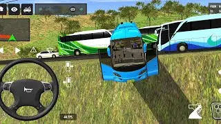 Euro Bus Driving Game Public Transportation 2024 -  Indonesia Bus Simulator Android Gameplay #1771