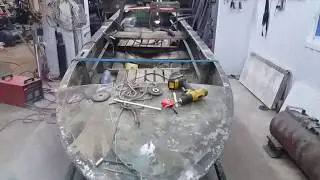 сварка алюминиевой лодки