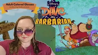 Dave The Barbarian - Adult Colored Glasses