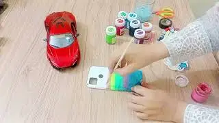 Mobile cover painting idea||diy mobile cover painting||Mobile cover art