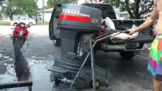 2004 Yamaha tiller 48hp enduro Outboard 2 stroke tiller
