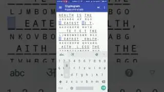 Cryptogram Puzzle #19 Android Quote Answer
