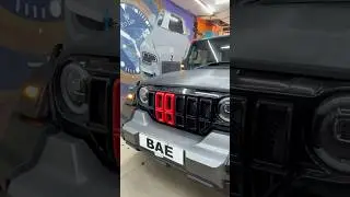Mahindra Thar Roxx matte ppf installation👍 #mahindra #tharrox #ppf #ppfprotection #cardetailing #yt