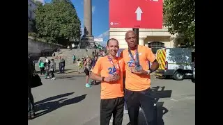 LONDON MARATHON 2021 PART 1 Full Race. PB. FILMED WITH A GOPRO
