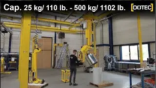 Roll handling 25 kg/ 55 lb. till 500 kg/ 1102 lb. - Dotec