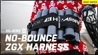 Gear up with the Zero-GX Paintball Harness - Lightweight and No Bounce!