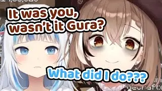 Gura's Genius Response to Mumei's Accusations【Hololive EN | Nanashi Mumei】