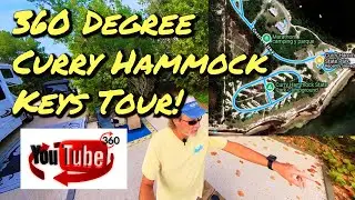 Curry Hammock State Park Campground 360 Degree Video Tour!