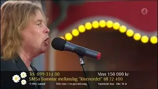 Staffan Hellstrand - Lilla Fågel Blå (Live Sommarkrysset 2008)