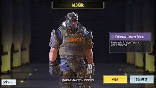 COD Mobile | FİREBREAK - İTFAİYE TAKIMI SKİN OYNANIŞ KLAN MAĞAZASI &Ouml;D&Uuml;L&Uuml; - #CallofDutyMobile (CODM)