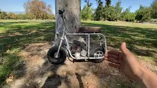 Electric mini bike
