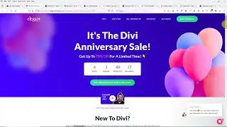 Divi Anniversary Sale 2024