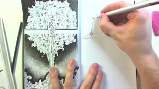 Drawing in my Book #7 (Ink Washes)