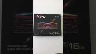 ADATA XPG Spectrix D40 16 GB RAM DDR4 RGB memory module