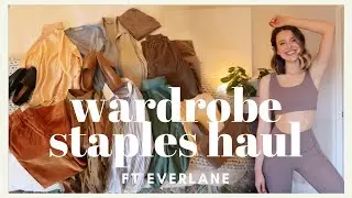 Huge Haul of Timeless Winter + Spring Staple Pieces! Everlane 2021
