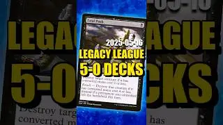 UNDEFEATED MTG Legacy League Decklists (2025-05-16) #davidroyale #legacy #legacymtg