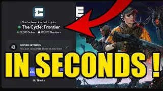 HOW to JOIN THE CYCLE FRONTIER DISCORD SERVER ✅PC & MOBILE✅