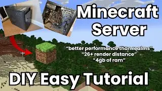 Как создать сервер Minecraft на старом ПК (лучше, чем Realms, и бесплатно!)