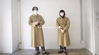 映画の主人公のように。| balmacaan coat