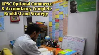 UPSC Optional Commerce Accountancy Complete Booklist & Strategy|IAS optional Booklist for CA