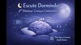 Ou&ccedil;a Dormindo - Elimine as Cren&ccedil;as Limitantes  - Som &Aacute;gua Corrente  - Ru&iacute;do Branco