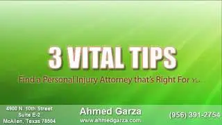McAllen personal injury lawyers, McAllen business lawyer, www.AhmedGarza.com