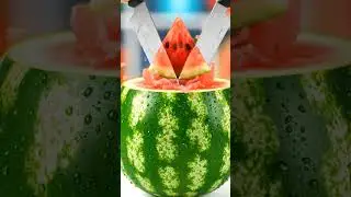 🍉 &ldquo;Watermelon ASMR 😮 crunch + slosh&rdquo; #kidsfun #cute