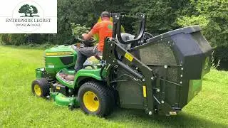 Nouveaut&eacute; mat&eacute;riel : tracteur tondeuse X950R John DEER - Entreprise Legret