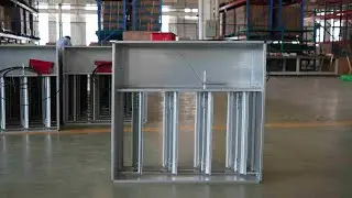High efficiency automatic fire damper Smoke Exhaust Discharging Valve