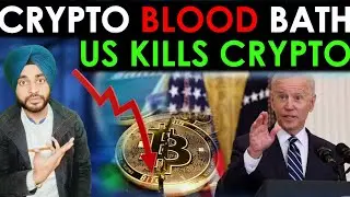 🔴URGENT: CRYPTO BLOOD BATH - US Crypto Regulations | Crypto Bill India Update | Crypto Crash News