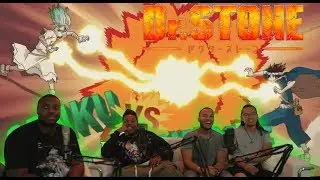 DR STONE EPISODE 7 LIVE REACTION | BATTLE OF THE BRAINS