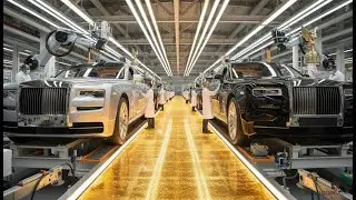 Inside the Rolls-Royce Factory: Crafting the Phantom's Luxury Interior (Full Process)