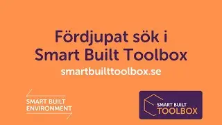 F&ouml;rdjupat s&ouml;k i Smart Built Toolbox