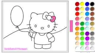 Hello Kitty Coloring Pages - Hello Kitty Coloring Book