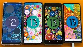 WhatsApp Incoming Call/ Three Phones on Android 13 vs. 12/SAMSUNG A51/Realme C31/C55/ OPPO A53