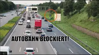 Autobahnblockade f&uuml;r eine vern&uuml;nftige Verkehrswende gegen die IAA MOBILITY in M&uuml;nchen 2025