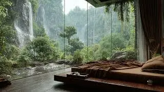 Rain Breathing Through Paper Walls | Midnight Piano in a Japanese Home 🌧️🎹