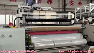 1500mm Stretch Film Machine for LDPE Stretch Film Manufacturer with Factory Price,Fully Automatic