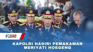 Kapolri Hadiri Pemakaman Meriyati Hoegeng