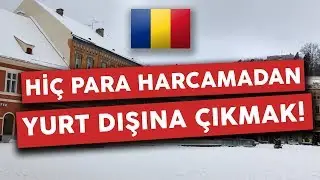 1 TL BİLE HARCAMADAN ROMANYA'YA NASIL GİTTİM? | ROMANYA, BRAŞOV SEYAHATİM
