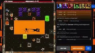 Some fast paced gameplay in Cyber Commanders