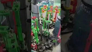 Example of How to Install Spindles on a double 8  Spindle High Speed Braiding Machine