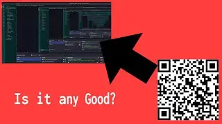 so I ran a video in QR code... for no reason at all