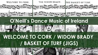DMOI30-32 Welcome to Cork / Widow Brady / Basket of Turf (Jigs on Irish tenor banjo)