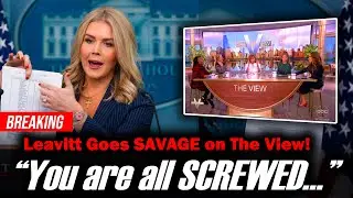 Karoline Leavitt REFUSES To Drop $800M Lawsuit Against Whoopi Goldberg and The View!