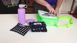 nil Lunch Bags are made from recycled bottles