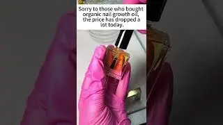 Organic nail growth journey: witness the transformation! #nailhoney