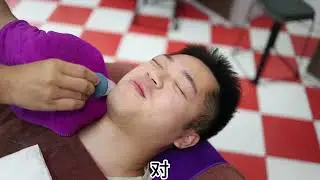 ASMR Hypnotic Blade, Pure Bliss: My Chongqing Friend&rsquo;s Zen Shave Experience