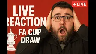 Who will Wigan Athletic get in the 3rd round? The Emirates FA Cup 3rd Round Cup Draw live reaction!